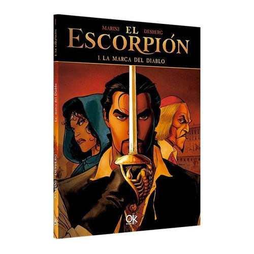 El Escorpion 1 - La Marca Del Diablo, De Stephen Desberg / Enrico Marini. Editorial Latinbooks, Tapa Blanda En Español, 2020