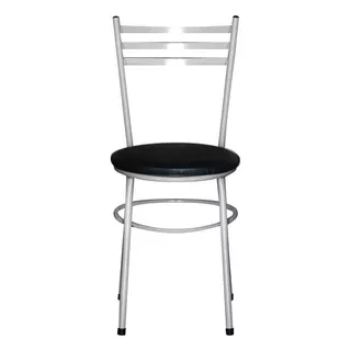 4 Cadeiras Cinza Em Aço Carbono Epoxi Até 150kg Cor Do Assento Marrom-escuro Desenho Do Tecido Marrom-escuro