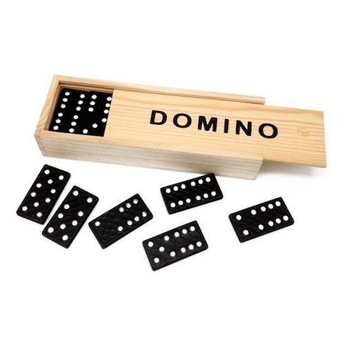 Domino De Madera Rústico Economico Gran Calidad
