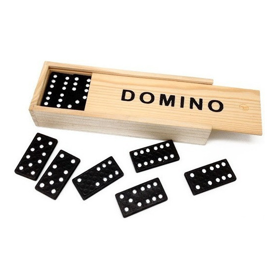 Domino De Madera Rústico Economico Gran Calidad