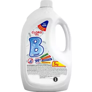 Cloro Desinfetante Gel Barbarex 5kg