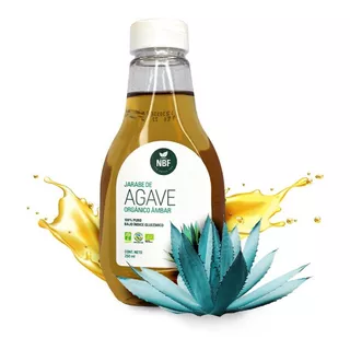 Nbf Jarabe De Agave Azul Organico 250ml Endulzante Natural