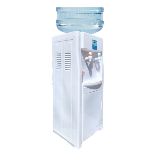 Dispensador Electrico Agua Fría Y Caliente Pedestal Blanco