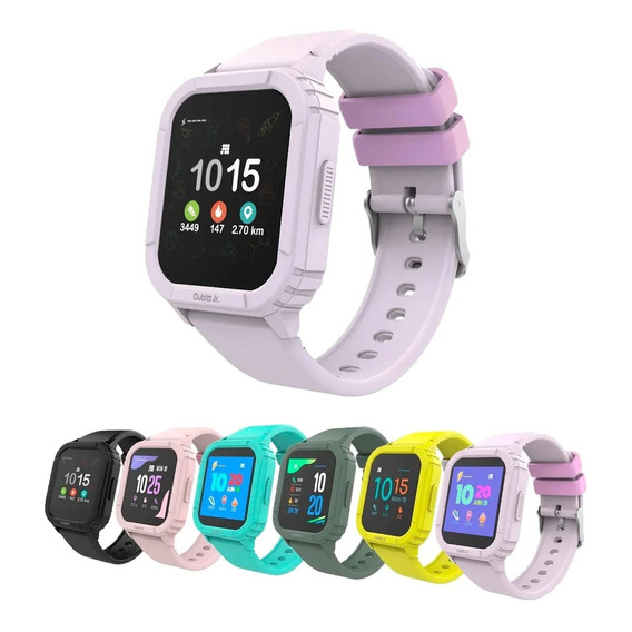 Reloj Inteligente Smartwatch Lila Niños Cubitt Junior Ctjr-3