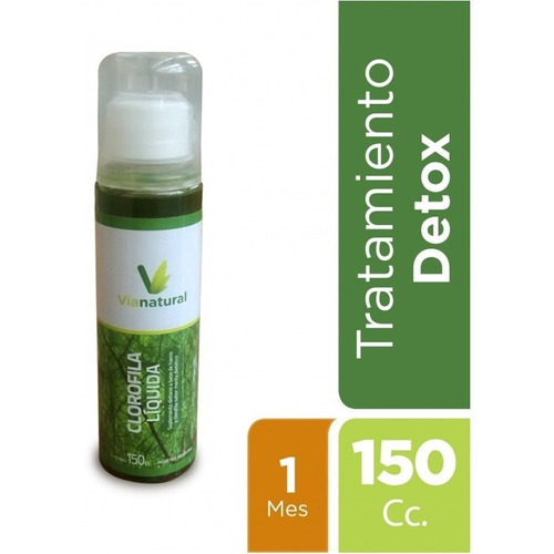 Clorofila Líquida Tratamiento Detox Via Naural