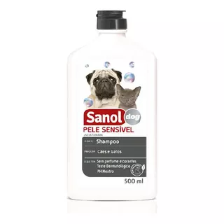 Shampoo Pele Sensível 500 Ml Sanol Dog