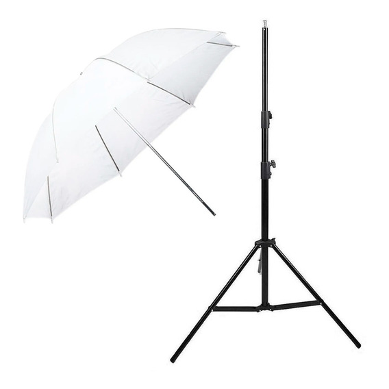 Kit Foto Estudio Tripode Gadnic 190cm Rotula Sombrilla 40 