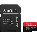 Tarjeta De Memoria Sandisk Extreme Pro Micro Sdxc 256gb