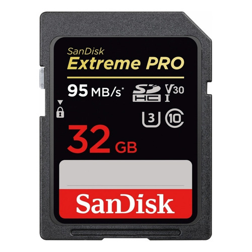 Tarjeta de memoria SanDisk SDSDXXG-032G-GN4IN  Extreme Pro 32GB