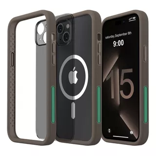 Coffker Funda De Silicona Para iPhone 15 Pro + Protector