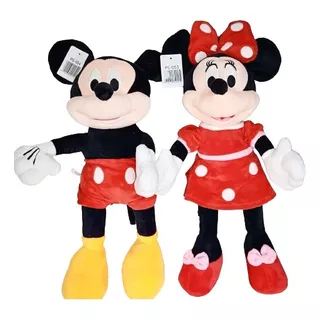 Peluches Mickey Y Minnie Mause Grandes 50 Cm 