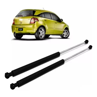 Kit X2 Amortiguador De Porton Baul Trasero Chevrolet Agile 