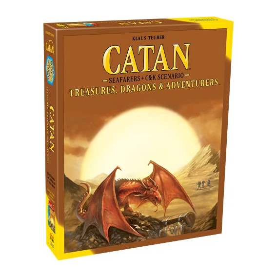 Expansión Catan Treasure Dragons Adventurers Variable Ingles