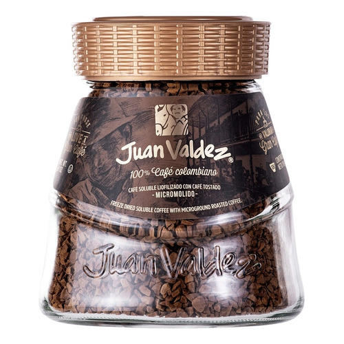 Cafe  Juan Valdez Soluble Liofilizado 100 % Colombiano 190 G