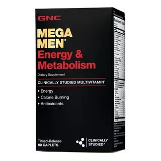 Suplemento Dietético Gnc Mega Men Energy & Metabolism