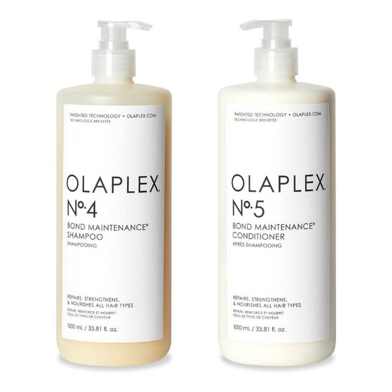 Kit 1 Litro Olaplex 4 Y 5 Shampoo Y Acondicionador Original