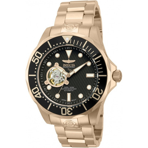 Reloj Hombre Invicta Grand Diver Corazon Abierto 13713