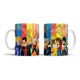 Tazas Anime Dragon Ball Z 325 Ml Kit Con 3 Tazas A Elegir