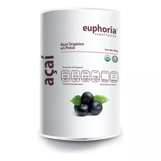 Açaí Orgánico 100g Euphoria Superfoods