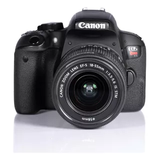 Câmera Canon T7i + Lente 18-55mm 