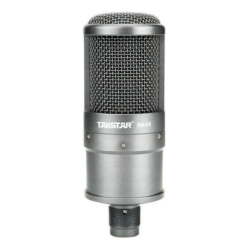 Microfono Para Grabacion Estudio Electro Takstar Sm-8b-s Color Gris