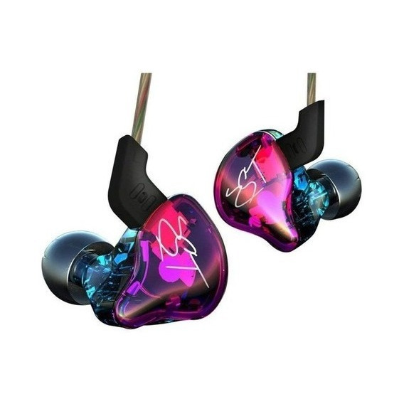 Audifonos Kz Zst Pro Monitores In-ear Originales Sin Mic