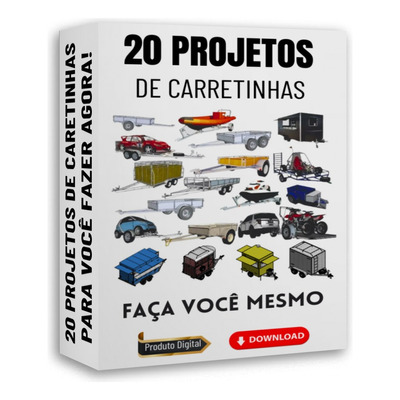 20 Projetos Completos Para Fabricar Carretinha Reboque Pdf