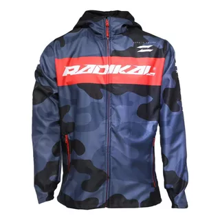 Campera Rompeviento Radikal Racing Moto Casual Urbano