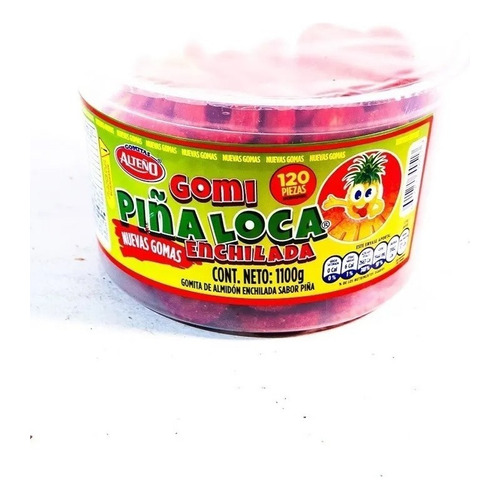 Gomitas Enchiladas De Piña Para Michelada 1.1 Kg
