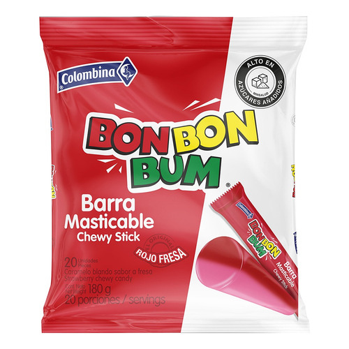 Bon Bon Bum Barra Masticable Fr