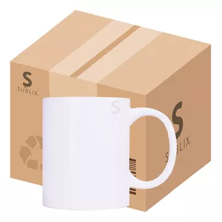 12 Taza 11oz Blanca Triple A Para Sublimar Sublimacion Msi