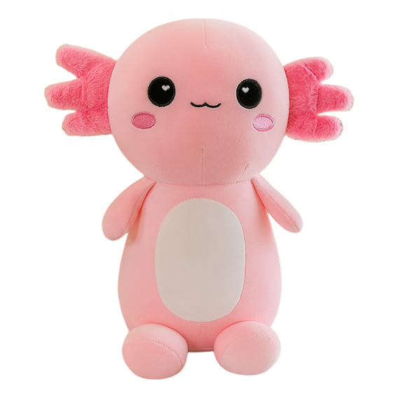 Peluche Ajolote Jumbo 40cm Axolotl Kawaii Colores Regalo