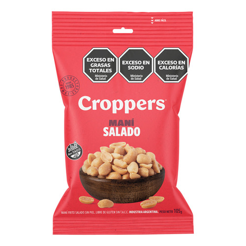 Mani Salado Croppers 105gr