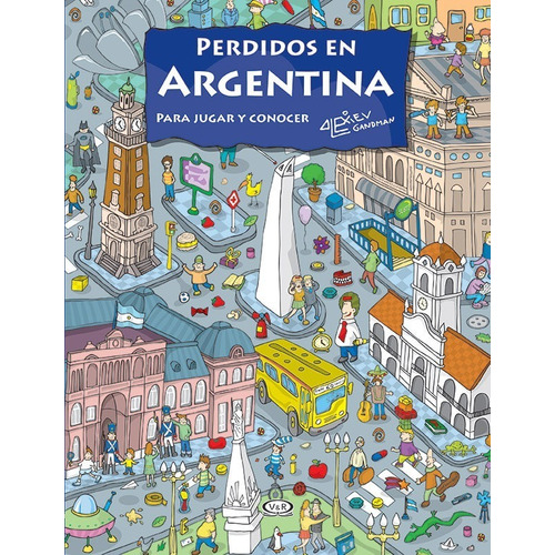 Perdidos En Argentina - Busca Y Encuentra - Libro V&r