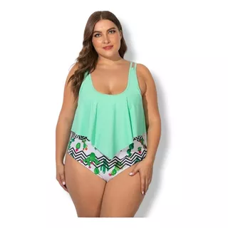 Bikinis Mayas Tiro Alto 2 Piezas Diseño Unico Talles Grandes