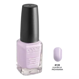 Esmaltes De Uñas Tradicional Sin Tacc Cuvage Pro Keratine C Color #135 Lila En La Pachamama