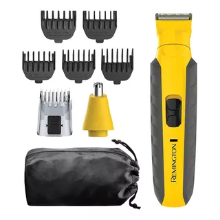 Cortadora Cabello Barba Profesional Recargable Remington Pg6855 Amarillo 110v