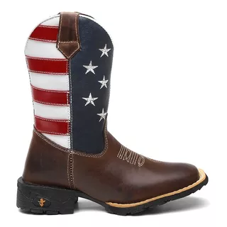 Bota Botina Country Texana Infantil America Masculina Menino