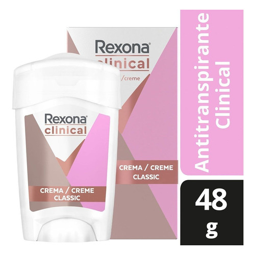 Rexona clinical classic women antitranspirante 48gr