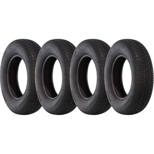 Kit de 4 llantas Tornel Classic Cara Blanca 215/75R15 100 S