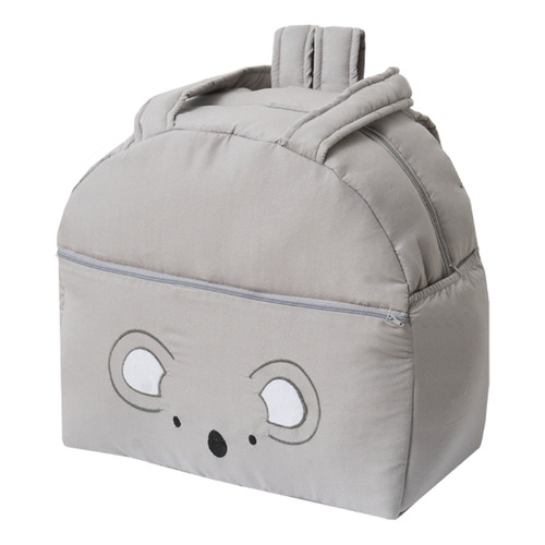 Pañalera Backpack Amplia Modelo Baby Koala Chiquimundo Color Gris