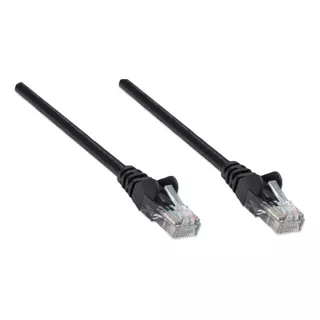 Cable Rj45 Cat5e Color Negro  Intellinet 7.5 Mts