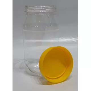 Potes Tapa Rosca Plasticos Miel - 1 Kg - (pack X 100 Un)