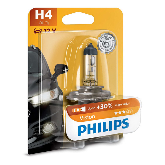 Lampara - Halogena 12v 60-55w H4 P43 (blister X1)