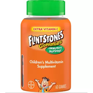 Flinstones Picapiedra 60 Gummies Vitamina C