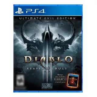 Diablo Iii: Reaper Of Souls  Diablo Iii Ultimate Evil Edition Blizzard Entertainment Ps4 Físico