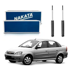  Par Amortecedor Traseiro Corsa Novo Sedan 1.0 2003 A 2012