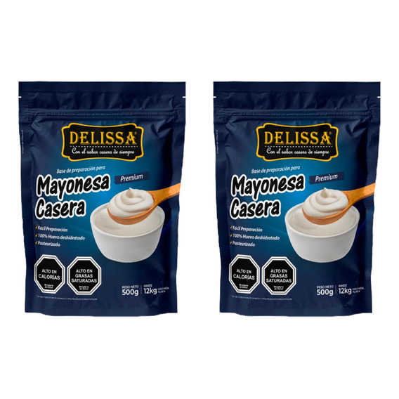 Mayonesa Casera En Polvo Premium Delissa 1 Kilo