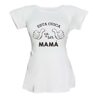 Blusa Especial De Maternidad Embarazo Esta Chica Será Mamá