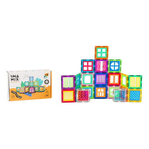 Imanix Cool Windows Juego Bloques Construccion Braintoys